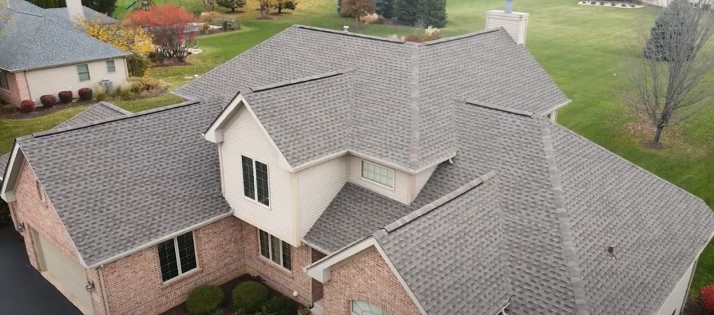 Close up of a roof, demonstrating the importance of regular roof inspections to keep your roof in top shape