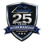 The Exteriors Company 25 Year Workmanship Badge