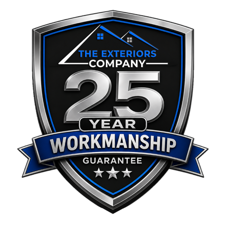 The Exteriors Company 25 Year Workmanship Badge