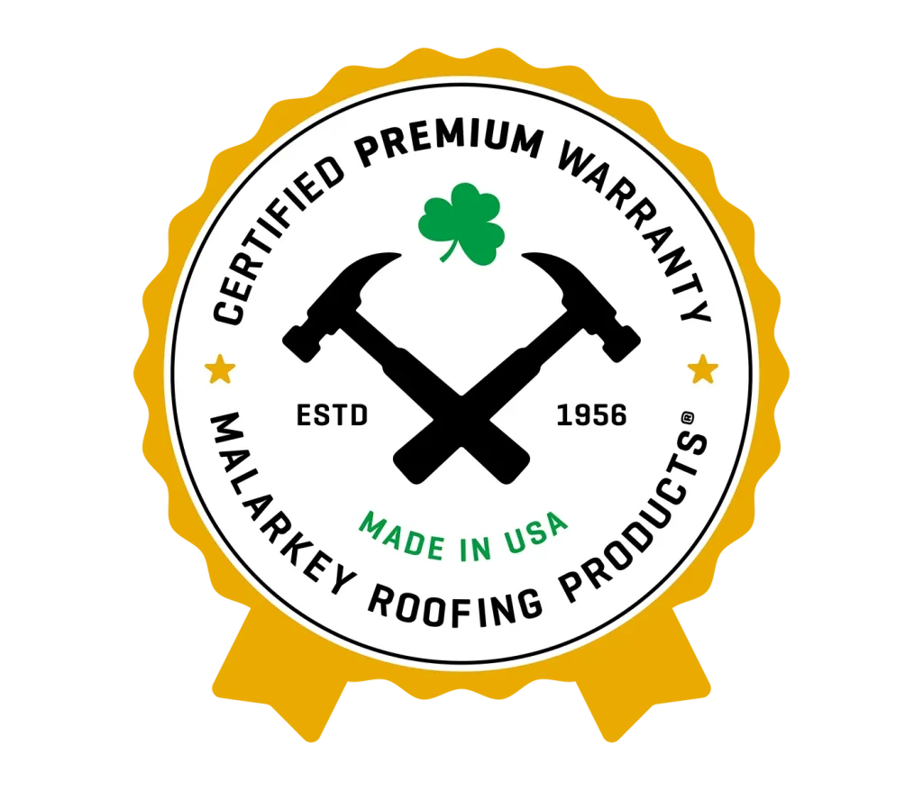 The Exteriors Company Malarkey Warranty Logo